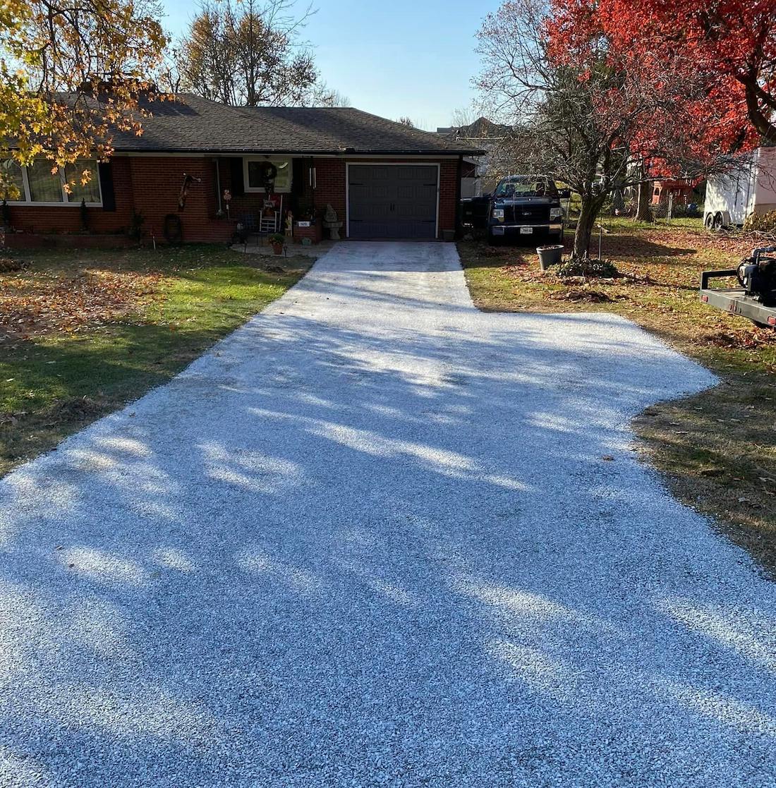 Chip Seal Driveways