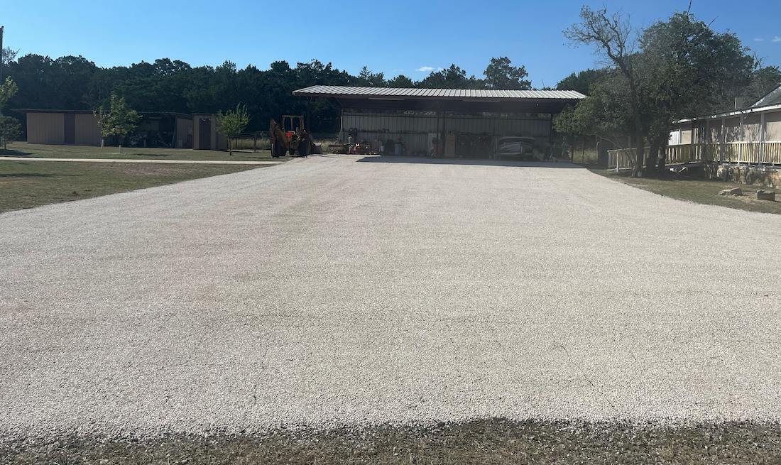 Chip Seal Parking Lots